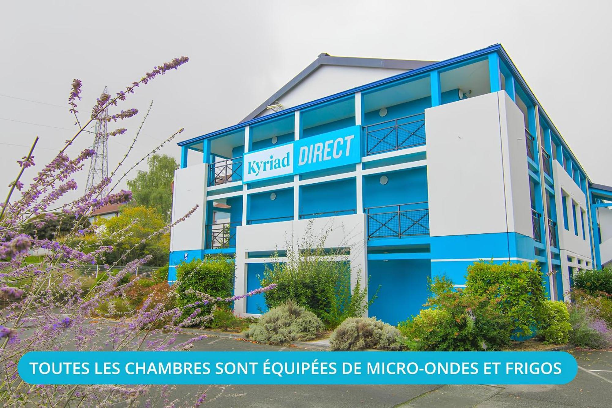 Kyriad Direct Poitiers - Gare Du Futuroscope Chasseneuil-du-Poitou Exteriör bild